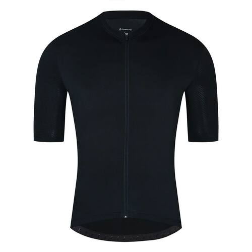 FUALRNY Black 2022 Cycling Jersey Anti-Pilling Eco-Friendly