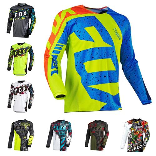 Foxpark-Sudadera de ciclismo DH para bicicleta de monta?a, c