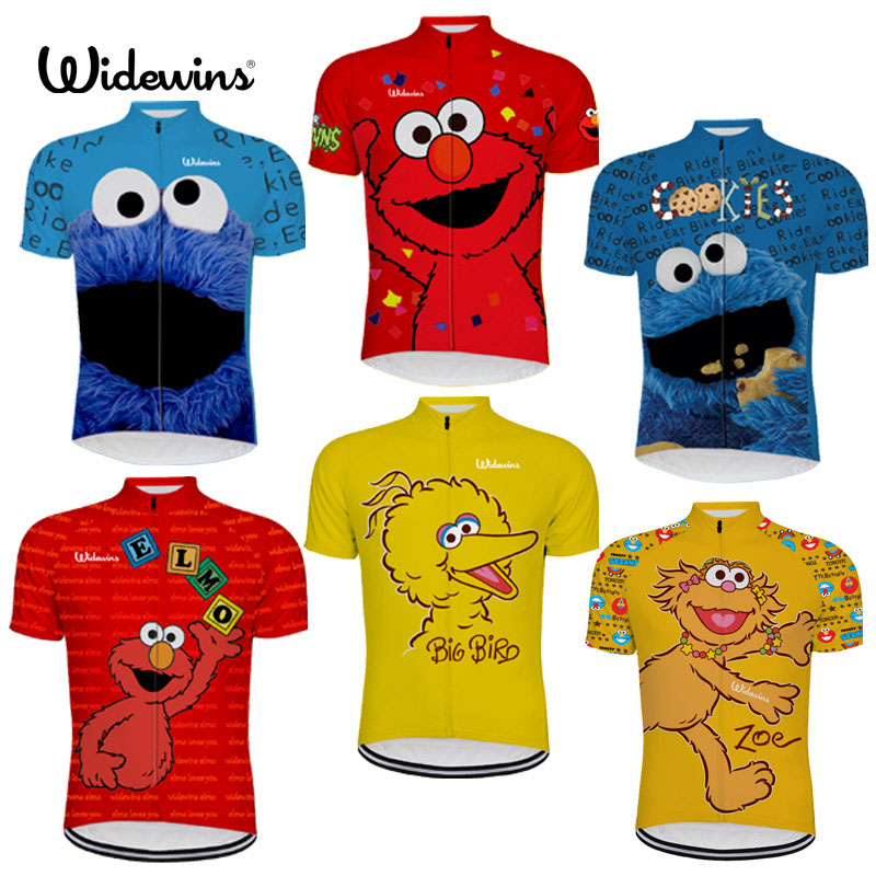 NEW 7 Cycling Jersey Styles Sesame Street Elmo Cookie Grover 自行车/骑行装备/零配件 骑行服 原图主图