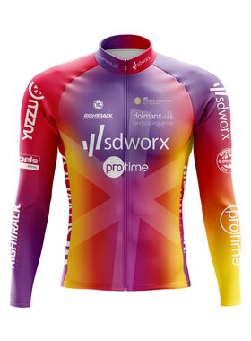 Champ SDWorx-Jersey de Ciclismo de invierno, chaquetas térm