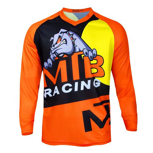 Camiseta de manga larga de Motocross para hombre, Jersey de