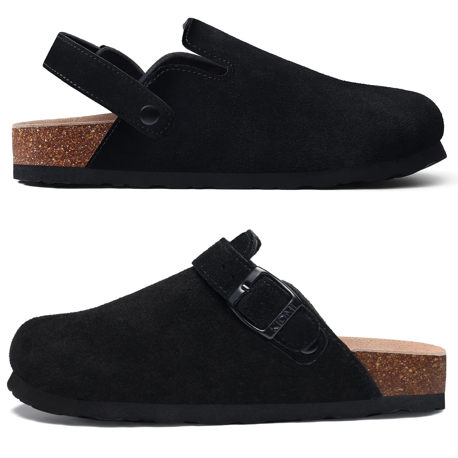 Litfun New Fashion Women's Clogs with Adjustable Strap Cork