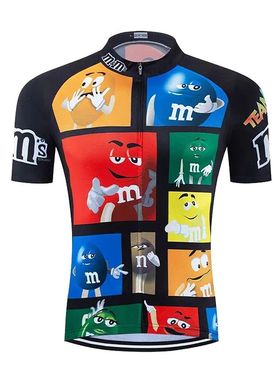 Conjunto de Ropa de Ciclismo de dibujos animados M Bean para