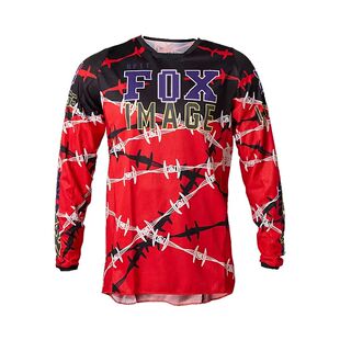 Hpit Fox-Camiseta de equipo de motocicleta y bicicleta de mo