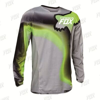 OrbeaFox-camisetas de Motocross para hombre, ropa deportiva