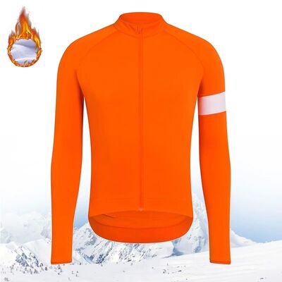 Winter Long Sleeves Cycling Jersey Winter Thermal Fleece Cyc