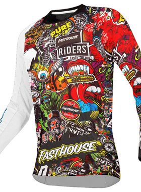 Enduro MTB Cycling Sleeve Cycling Jersey Downhill Shirt Cami