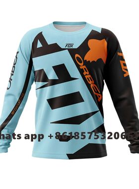 ORBEA FOX Men's Enduro Short Jersey Camiseta Mtb Bike Shirt