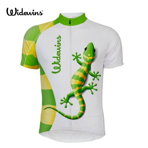 Green House lizard-Jersey de ciclismo para hombre, ropa de m