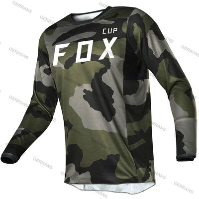 Camiseta de Motocross para Hombre, Maillot DH para bicicleta