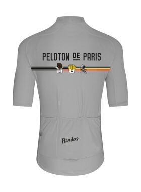 PELOTON DE PARIS Maillots de Ciclismo Hombres Transpirables