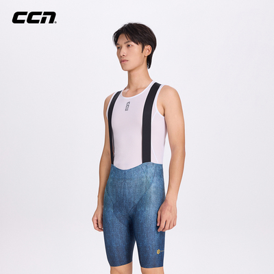 CCN骑行裤男士新款夏季公路车自行车耐磨速干裤高端无缝牛仔系列
