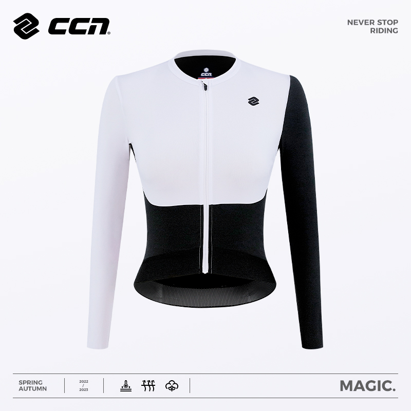ccn长袖骑行服贴身舒适透气速干