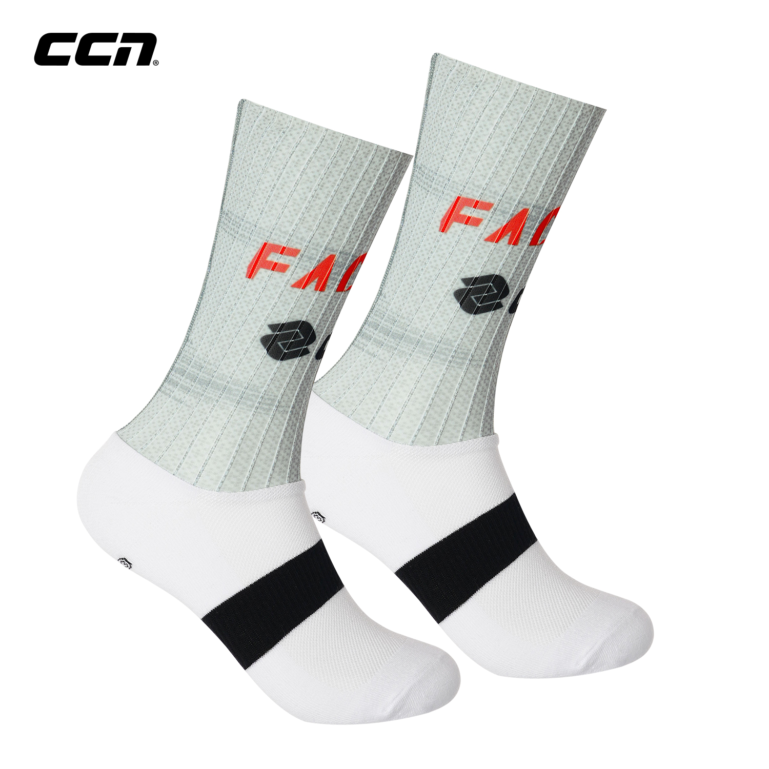 CCN骑行气动袜子男女士公路自行车秋冬运动长筒运动透气