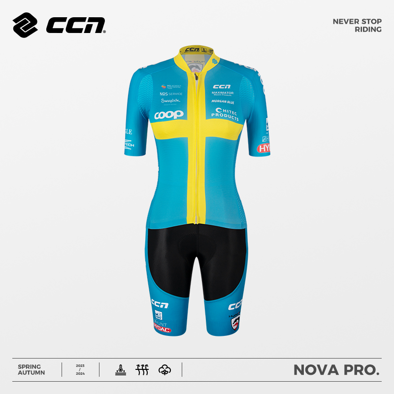 CCN骑行服套装春夏季男女士款自行车公路车骑行裤上衣2024队服版