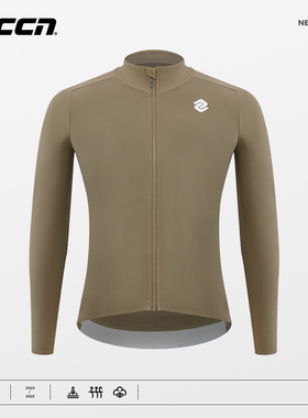 CCN秋冬季新款抓绒骑行服自行公路车上衣保暖防风防寒男女同设计