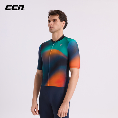CCN夏季骑行服男士款短袖（三色）2026新公路自行车霓虹脉冲系列