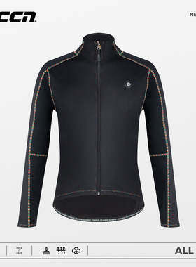 CCN骑行服秋冬季新款抓绒外套防风保暖自行车公路车山地车上衣男