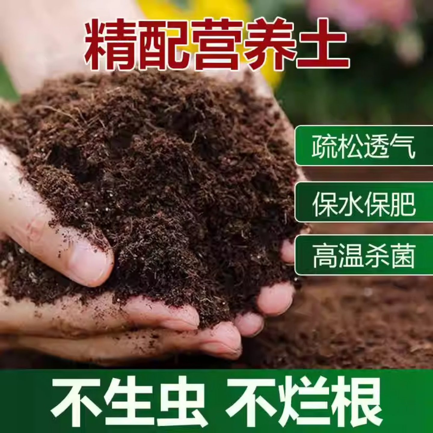 营养土养花专用通用型种菜土壤