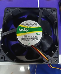 KAKU KA1238X-4000D24BLM RD-H24V 0.35A 12038耐高温散热风机扇