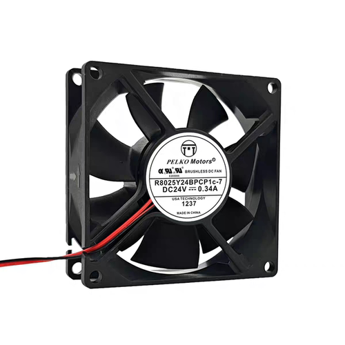 全新派尔可PELKO MOTORS 24V0.34A R8025Y24BPCP1c-7 8CM散热风扇