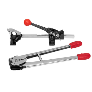 标大师 手工打包机 塑料打包机 收紧器+钳子 塑料PP带打包机 手动打包机 捆扎机 手工打包钳 套装包邮