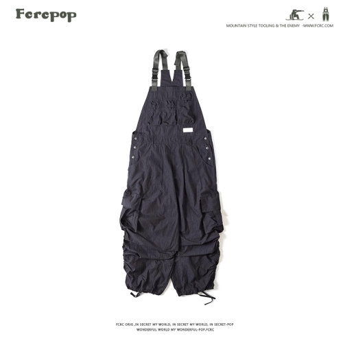 日系复古宽松廓形工装