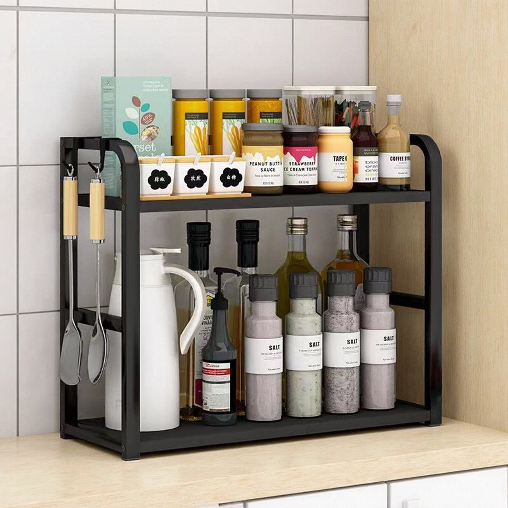 多功能调料品收纳架分层调料架子