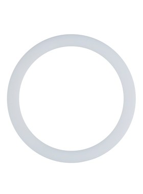 热销耐高温 四氟挡圈 白色塑料平垫 DN法兰垫 O形密封 内6外18厚2