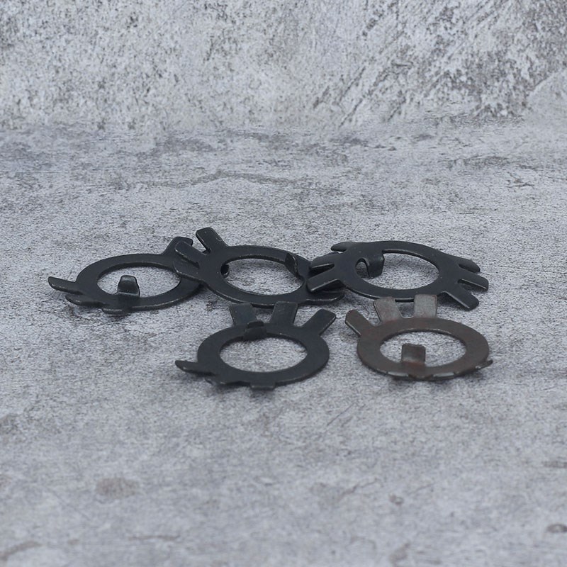 高强度65锰钢开槽圆螺母配套垫片止退垫圈止动挡圈垫片M10M12~M60