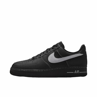 见好体育 Nike Air Force 1  经典百搭 低帮 男女同款 黑色 015仓