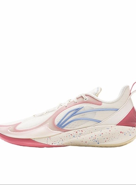 李宁闪凌2V2男鞋低帮篮球鞋2025款防滑回弹运动鞋ABPV003-4 001仓