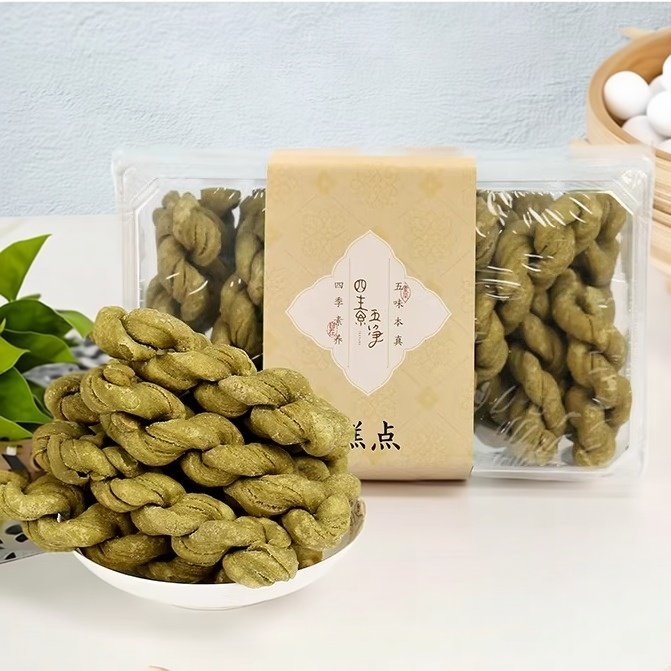 上海四素五净海苔麻花零食酥脆手工苔条味香酥办公室休闲小吃