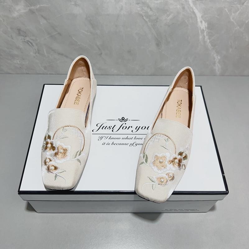 配马面裙汉服旗袍新中式风单鞋