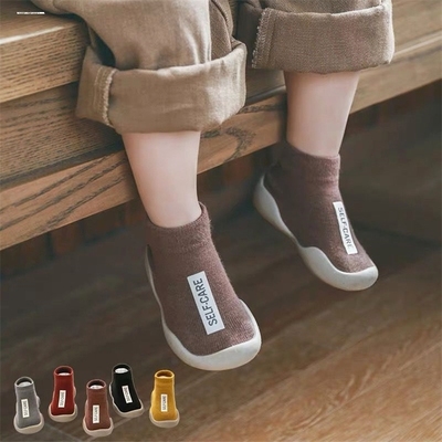 婴儿地板袜防滑软底鞋袜春秋冬硅胶底隔凉袜套宝宝室内早教学步袜