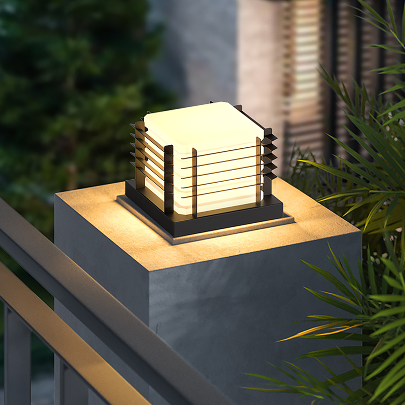 太阳能户外防水柱头灯别墅大门灯