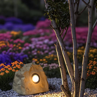 户外防水灯装饰灯别墅庄园庭院石头灯花园草坪氛围灯公园氛围感灯