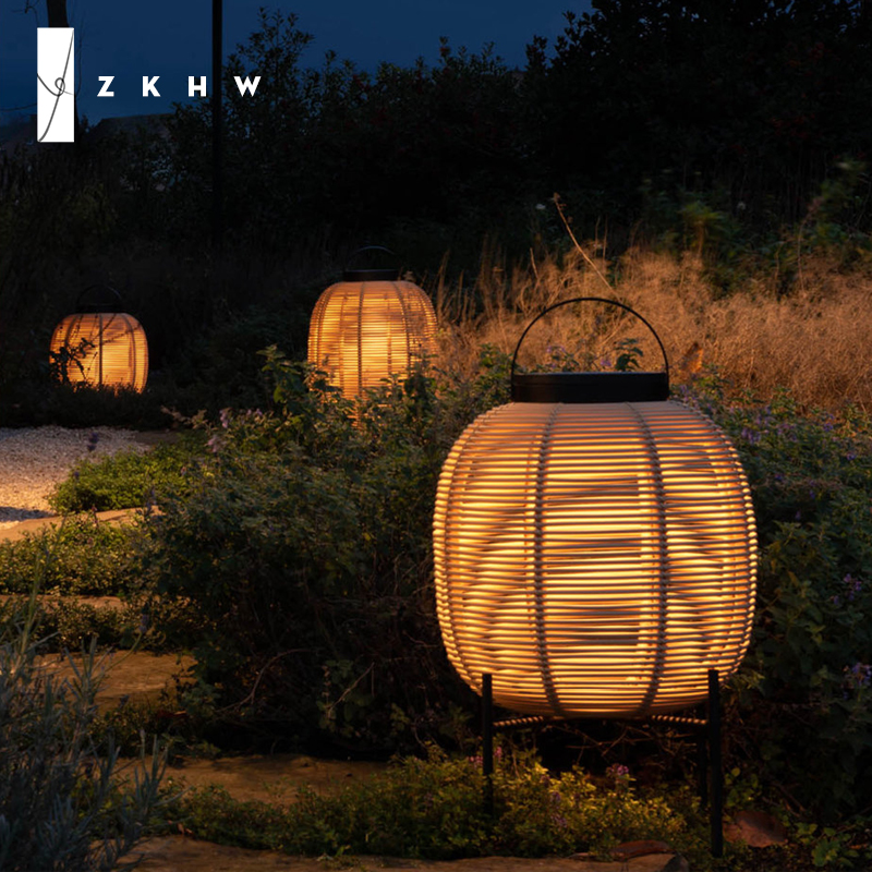 led现代简约手工编织景观灯