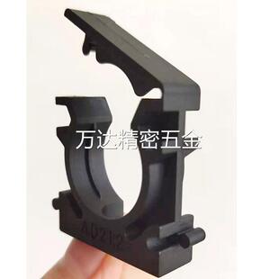 尼龙PA66塑料波纹管固定支架连体式软管卡扣管夹卡子箍厂家直销