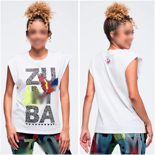 ZW尊舞蹈健身服运动舞蹈短袖休闲服上衣纯棉宽松棉无袖圆领衣1094