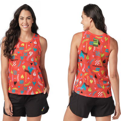 ZW健身新款现货瑜伽背心网布