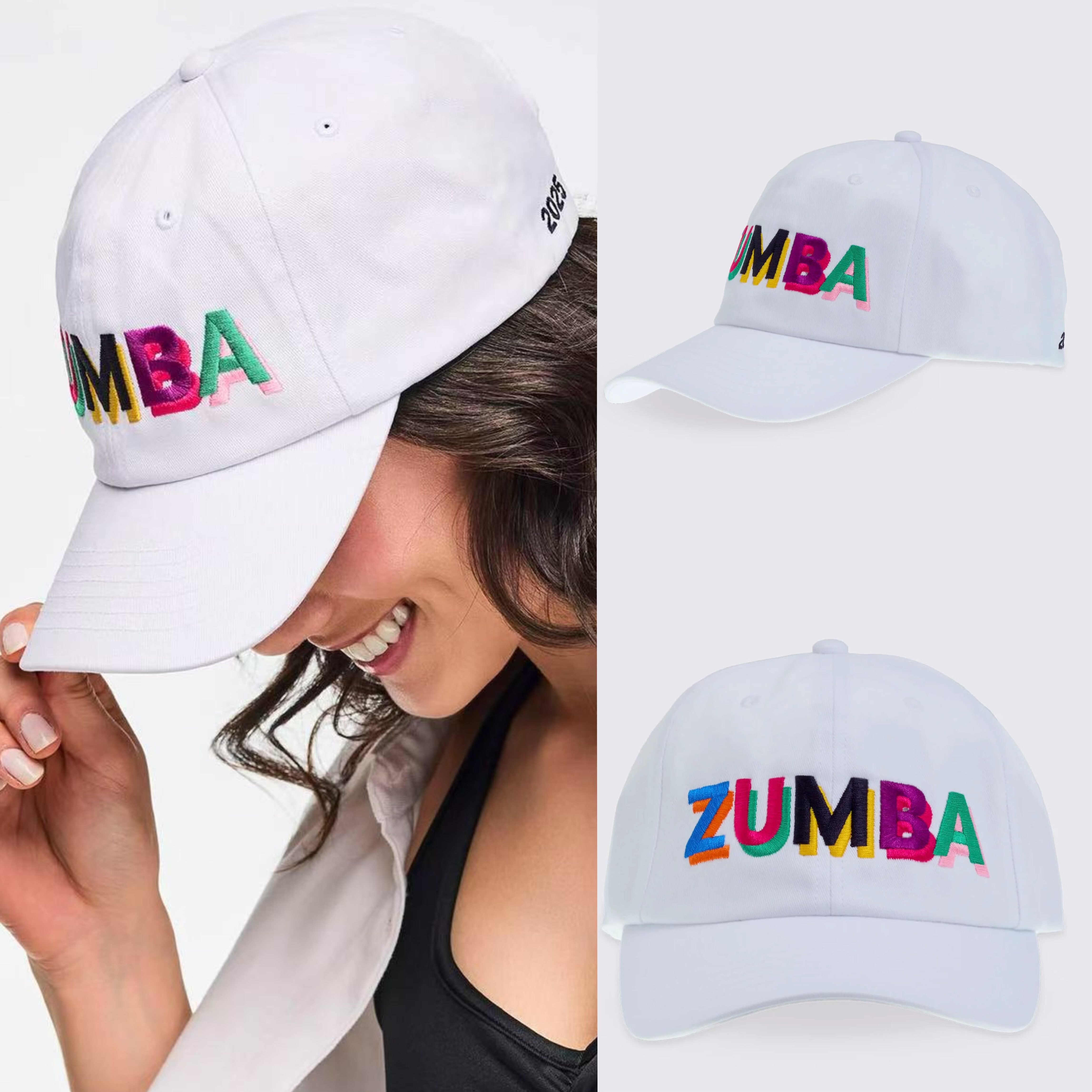 ZW尊牌健身配饰现货新款头饰头带等舞蹈配饰帽子印花帽鸭舌帽 ACC