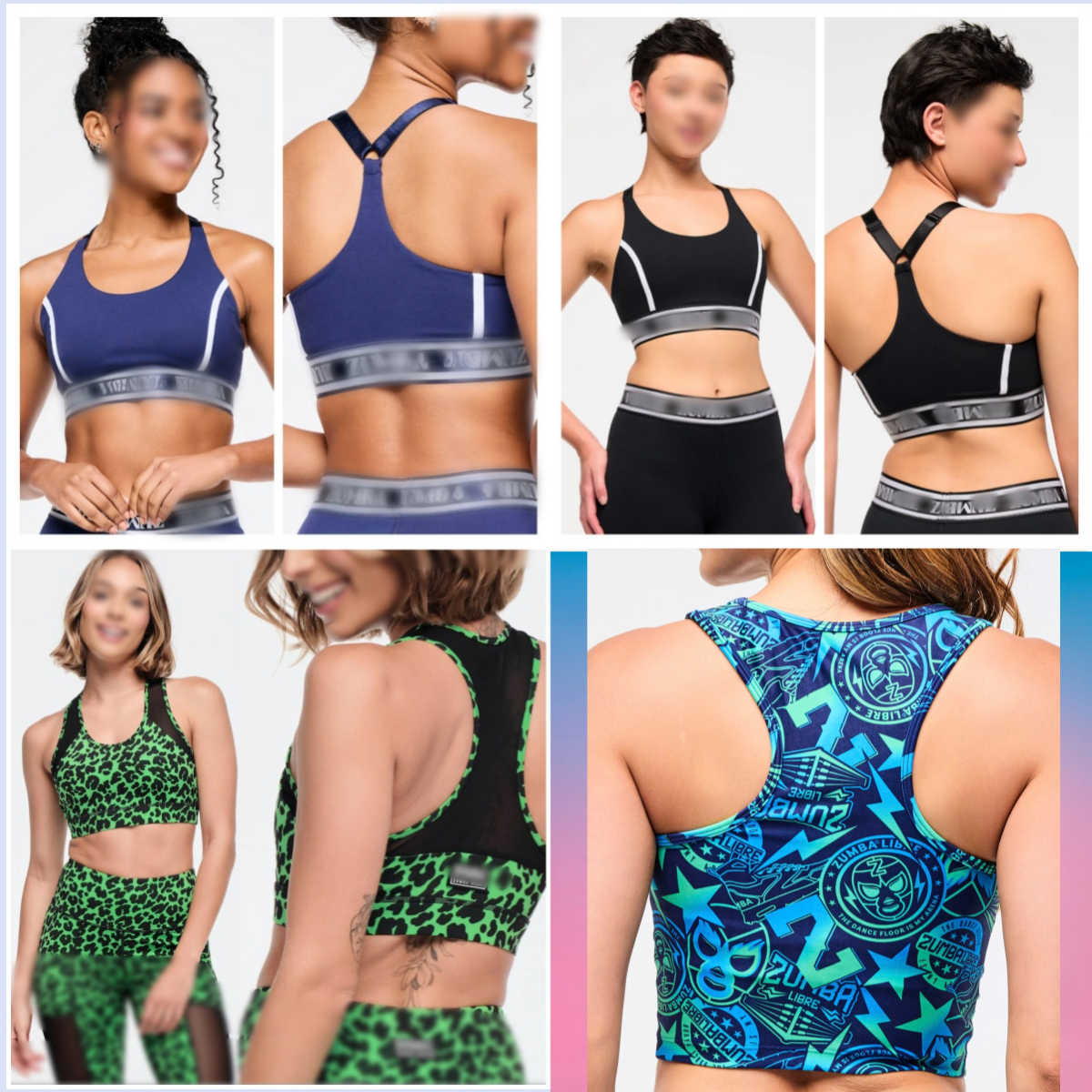 ZW运动休闲服健身服健身瑜伽舞蹈背心运动胸衣  663 696  845 942