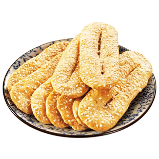 麦蒂酥非遗手工油馓子组合南通特产地方传统糕点香脆芝麻饼茶食