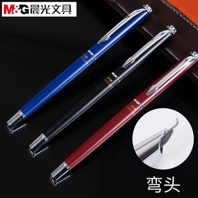 晨光美工钢笔书法弯头弯尖钢笔