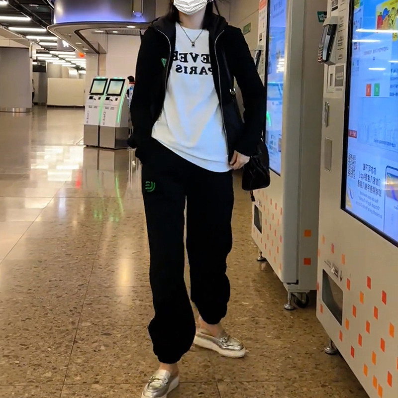 欧货休闲运动套装女2025春秋