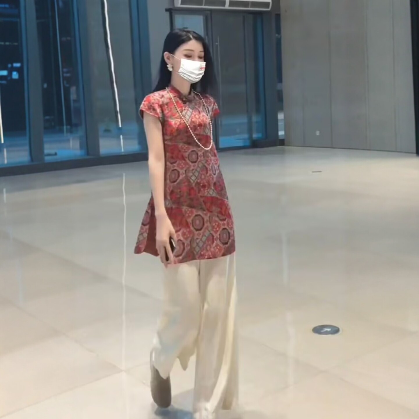 套头新款圆领长裤超火高级感短袖