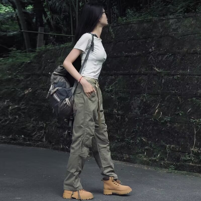 户外登山裤徒步旅行速干工装裤