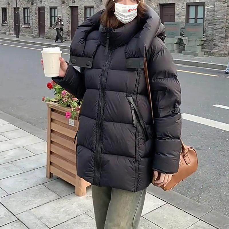 2024年冬装新款女装鹅绒羽绒服