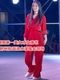 阔腿裤 唐艺同款 宽松显腿长休闲西装 气质2024年新款 女夏 红色套装